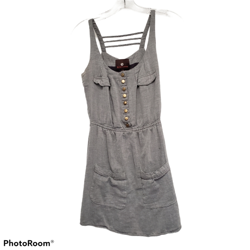 Gray Heartloom Dress